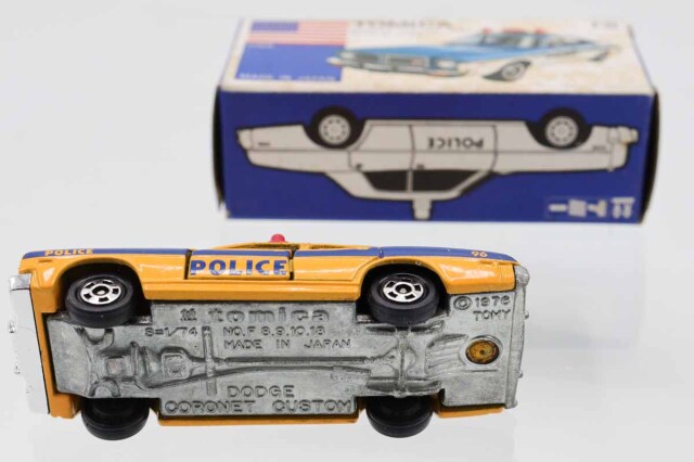 トミカ アメリカン ポリスカー フェア用 特別限定車 8台 青箱 日本製 トミカ青箱No.F8ダッジコロネットカスタムポリスカー - メルカリ