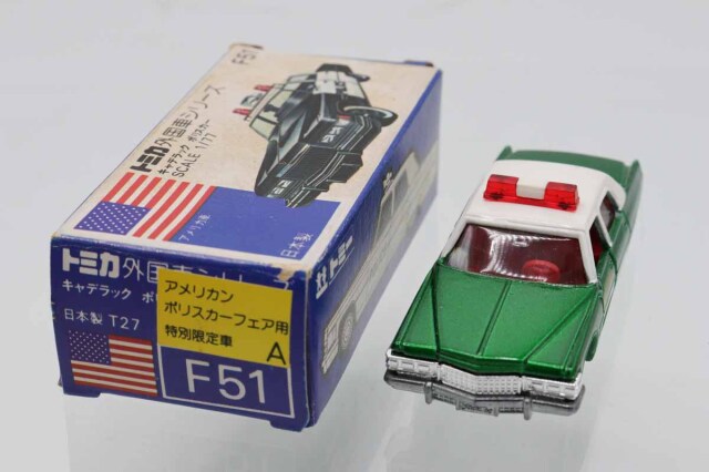 ミニカーショップ ケンボックス トミカ 青箱☆F51☆キャデラック