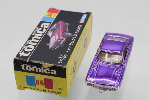 ミニカーショップ ケンボックス トミカ 黒箱☆86-1-7☆トヨタ