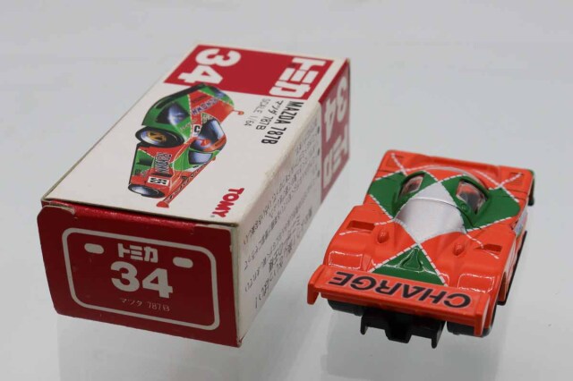 ミニカーショップ ケンボックス トミカ 赤箱☆34☆マツダ787B