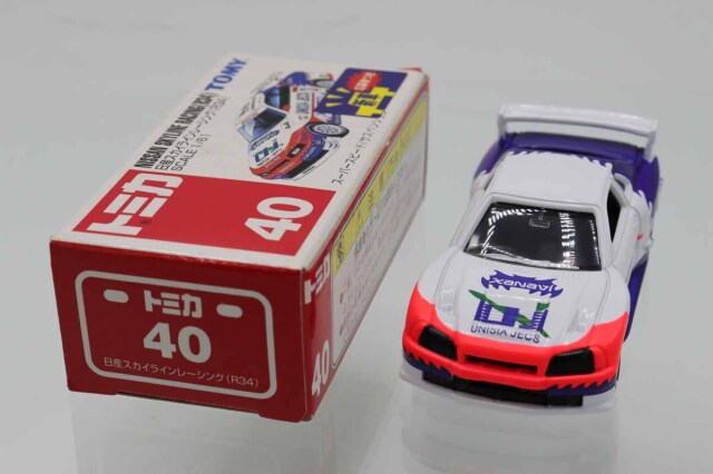 ミニカーショップ ケンボックス トミカ 赤箱☆40☆日産