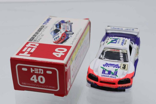ミニカーショップ ケンボックス トミカ 赤箱☆40☆日産