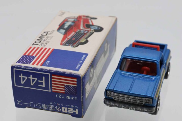 トミカ青箱 F44 シボレートラック ミニカーショップ ケンボックス トミカ 青箱☆F44☆シボレー