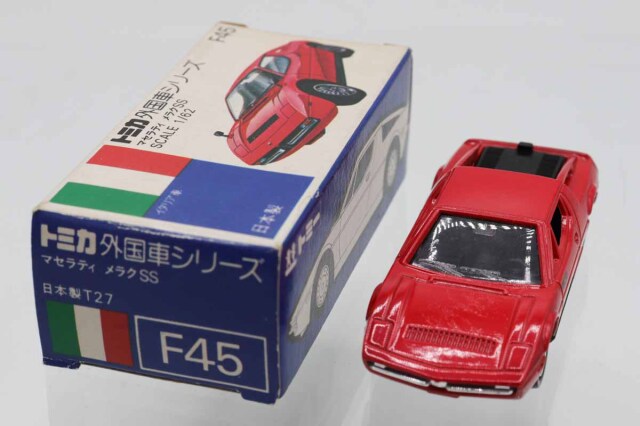 ミニカーショップ ケンボックス トミカ 青箱☆F45☆マセラティ