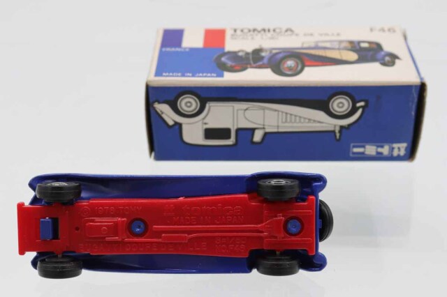 ミニカーショップ ケンボックス トミカ 青箱☆F46☆ブガッティ