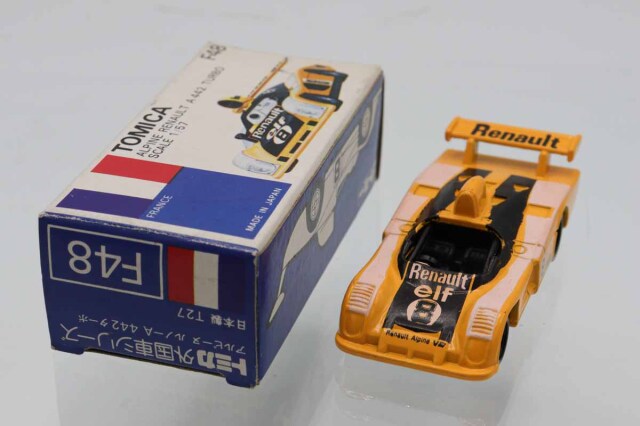 ミニカーショップ ケンボックス トミカ 青箱☆F48☆アルピーヌ