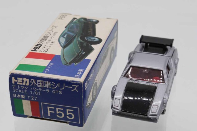 ミニカーショップ ケンボックス トミカ 青箱☆F55☆デトマソ