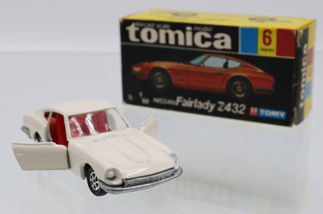 トミカ　黒箱　日産フェアレディZ432 ミニカー　昭和レトロ ミニカーショップ ケンボックス トミカ 黒箱☆6☆日産
