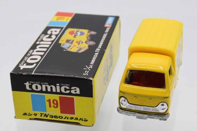 マスコミトミカ ケーキ屋 ケンちゃん ホンダ パネルバン ミニカーショップ ケンボックス トミカ特注（日本製）☆02