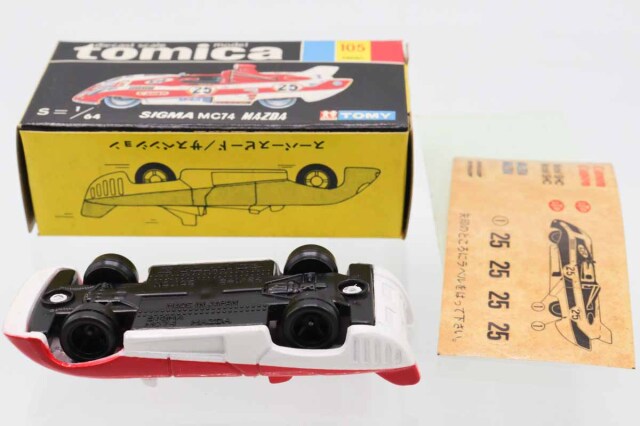 黒箱日本製トミカ 105 SIGMA MOTA MAZDA 1/64 黒箱日本製トミカ 105 SIGMA MOTA MAZDA 1/64