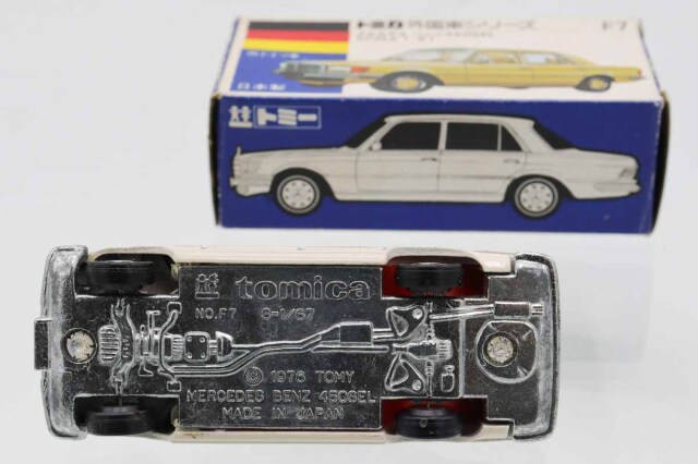 ミニカーショップ ケンボックス トミカ 青箱☆F7☆メルセデス