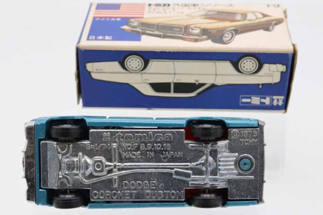 ミニカーショップ ケンボックス トミカ 青箱☆F9☆ダッジコロネット