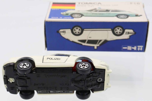 ミニカーショップ ケンボックス トミカ 青箱☆F16☆ポルシェ911S