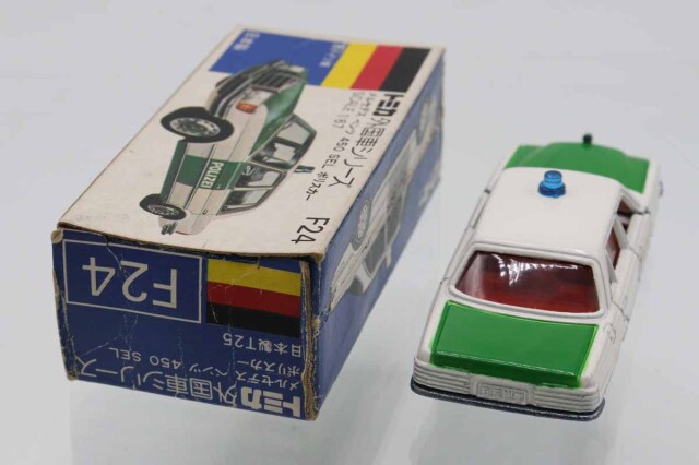 トミカ　外国車シリーズ F24 メルセデス ベンツ 450 SEL ポリスカー トミカ 外国車シリーズ F24 メルセデスベンツ450SEL ポリスカー