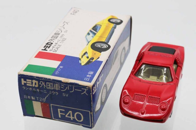 青箱 トミカ ランボルギーニ ミウラ SV 3個セット ミニカーショップ ケンボックス トミカ 青箱☆F40