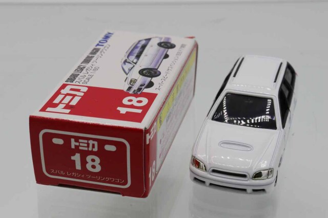 ミニカーショップ ケンボックス トミカ 赤箱☆18☆スバルレガシィ