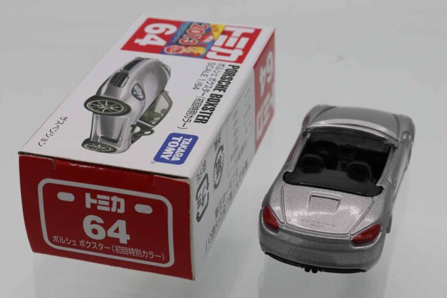 ミニカーショップ ケンボックス トミカ 赤箱☆64☆ポルシェボクスター
