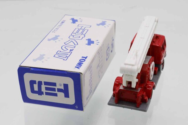 ミニカーショップ ケンボックス トミカくじ☆IV☆日野スノーケル消防車