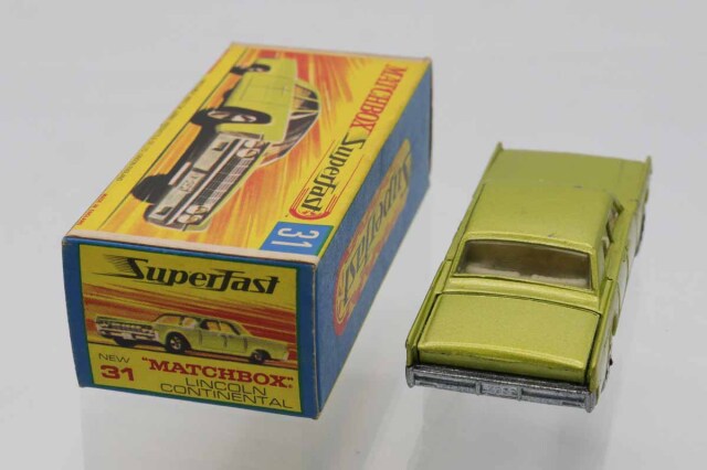 ミニカーショップ ケンボックス マッチボックス☆31☆LINCOLN