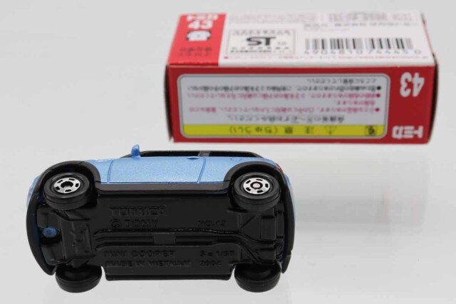 トミカ ミニクーパー ポリスカー ミニカーショップ ケンボックス トミカ 青箱☆F8☆ミニクーパーS