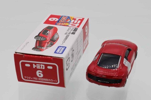 ミニカーショップ ケンボックス トミカ 赤箱☆6☆アウディR8