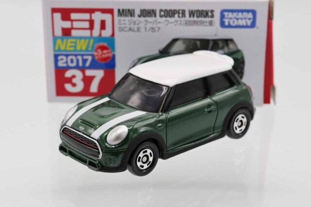 TOMICA　トミカ　ミニクーパー　箱付き ミニカーショップ ケンボックス トミカ 青箱☆F8☆ミニクーパーS