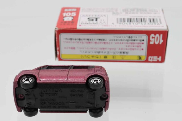 ミニカーショップ ケンボックス トミカ 赤箱☆105☆スズキMRワゴン