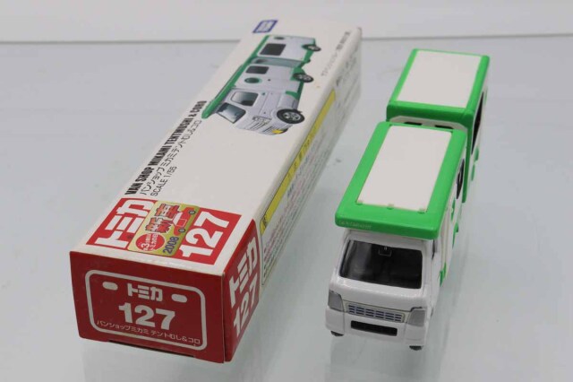 ミニカーショップ ケンボックス ロングトミカ☆127☆バンショップ