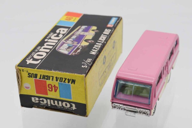 トミカ　NO.46 マツダライトバス　NO.59ダンプカー黒箱 トミカ NO.46 マツダライトバス NO.59ダンプカー黒箱 黒箱トミカ