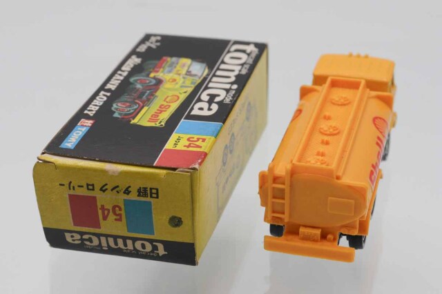美品　トミカ　黒箱　54 日野　タンクローリー ミニカーショップ ケンボックス トミカ 黒箱☆54☆日野