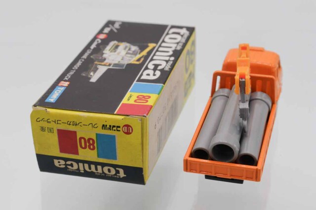 トミカ黒箱80-3 UDコンドルクレーン付きカーゴトラック 日本製 当時物 楽天