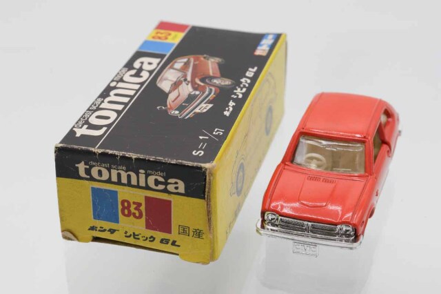 ミニカーショップ ケンボックス トミカ 黒箱☆83☆ホンダ