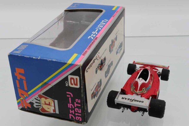 フェラーリ　312 T2 ミニカー 永大　Tamiya ミニカーショップ ケンボックス 永大グリップ☆2☆フェラーリ312T2 #11