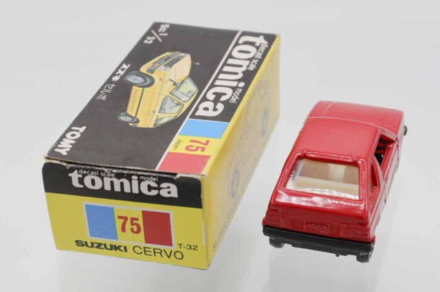 ミニカーショップ ケンボックス トミカ 黒箱☆75☆スズキセルボ
