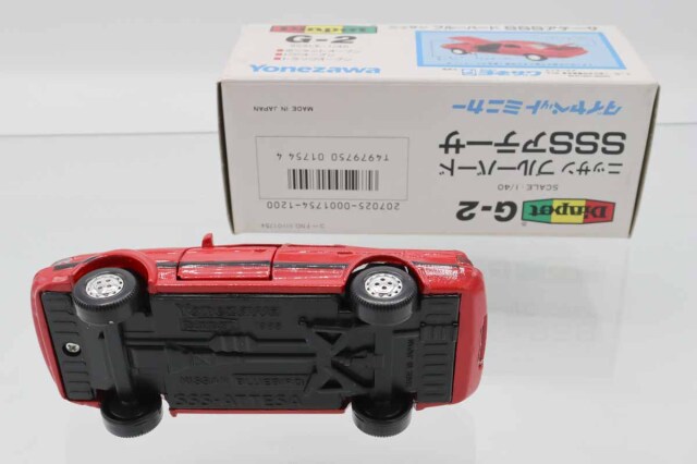 モデルペット　ブルーバード　ハードトップ　箱付き美品 ハイストーリー 1/43 日産 ブルーバード 4ドア セダン ターボ