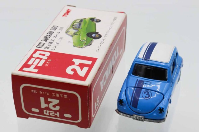 ミニカーショップ ケンボックス トミカ 赤箱(日本製)☆21☆富士