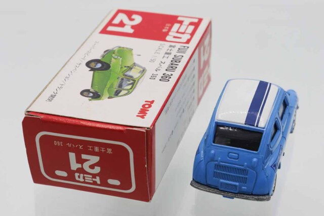 ミニカーショップ ケンボックス トミカ 赤箱(日本製)☆21☆富士