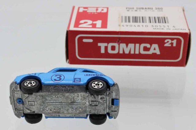 ミニカーショップ ケンボックス トミカ 赤箱(日本製)☆21☆富士