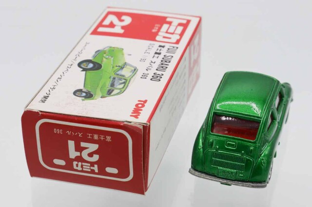 ミニカーショップ ケンボックス トミカ 赤箱(日本製)☆21☆富士