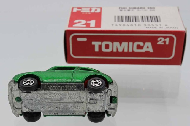 ミニカーショップ ケンボックス トミカ 赤箱(日本製)☆21☆富士