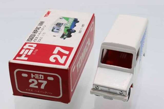 ミニカーショップ ケンボックス トミカ 赤箱(日本製)☆27-5-2☆いすゞ