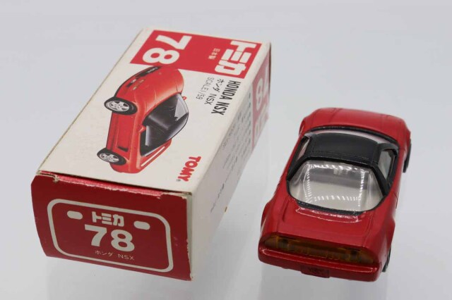 ミニカーショップ ケンボックス トミカ 赤箱(日本製)☆78☆ホンダNSX