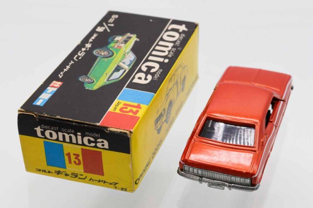 極美品　トミカ　黒箱 13 コルト ギャランハードトップ Amazon | トミカ 黒箱 13 コルト ギャラン ハードトップ 1/59