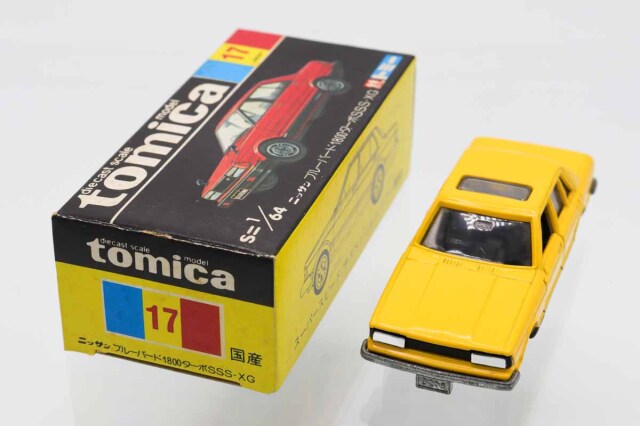 ミニカーショップ ケンボックス トミカ 黒箱☆17☆日産ブルーバード