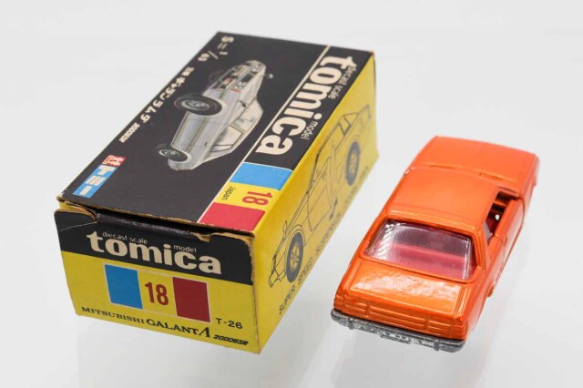 ミニカーショップ ケンボックス トミカ 黒箱☆18☆三菱ギャラン