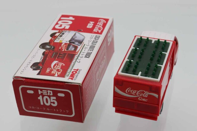 ミニカーショップ ケンボックス トミカ 赤箱☆105☆コカ・コーラ