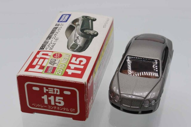 ミニカーショップ ケンボックス トミカ 赤箱☆115☆ベントレー