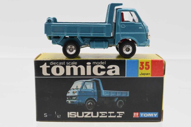 ミニカーショップ ケンボックス トミカ 黒箱☆35-1-11☆いすゞ