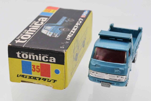 ミニカーショップ ケンボックス トミカ 黒箱☆35-1-6☆いすゞエルフ