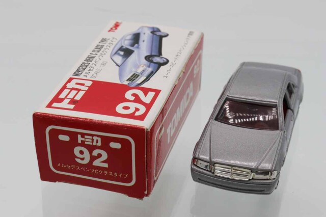 ミニカーショップ ケンボックス トミカ 赤箱☆92☆メルセデスベンツC
